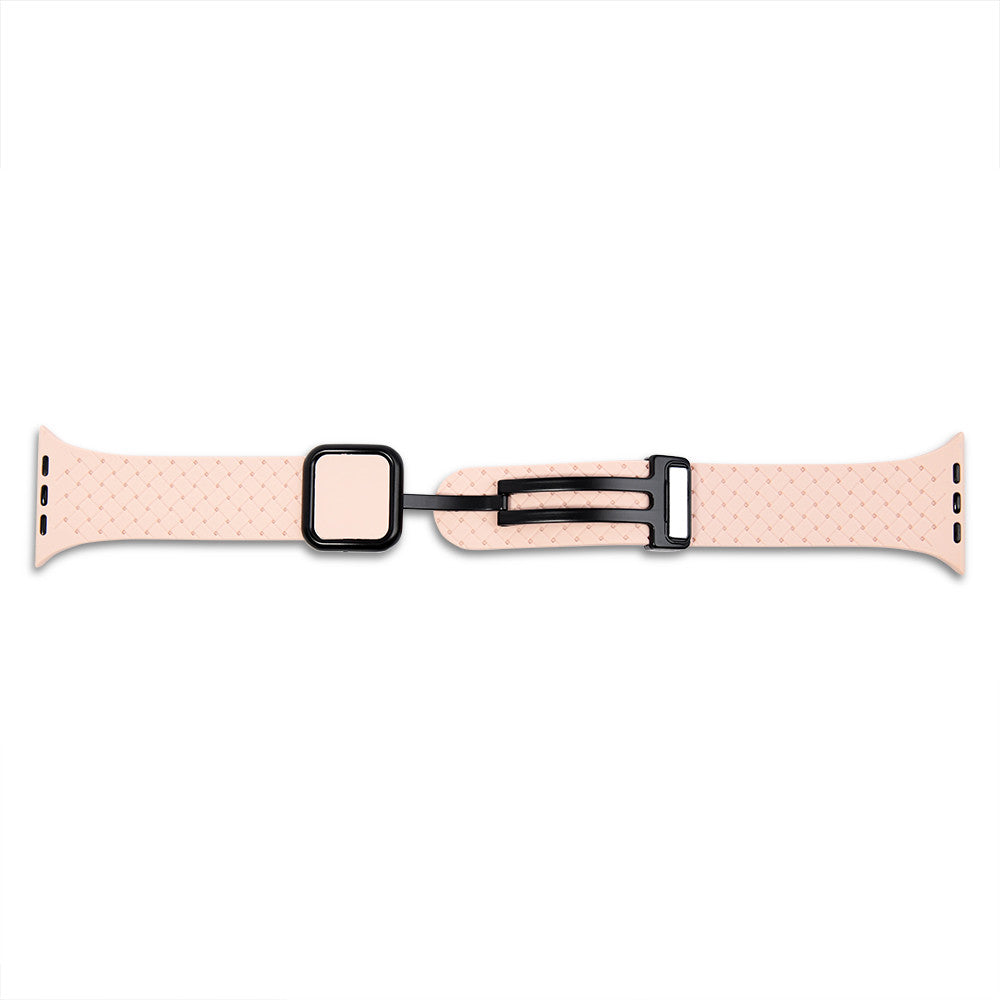 Ремінець Fabric pattern Design — Apple Watch 42 | 44 | 45 | 49 mm — Light Pink