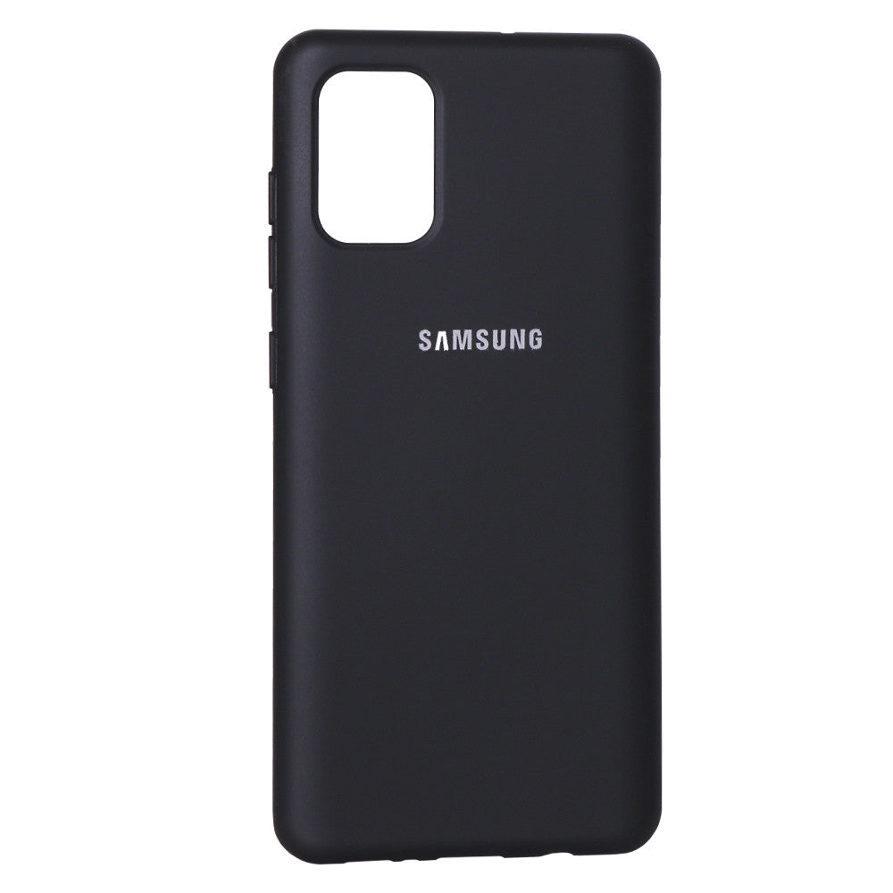 Original Silicone Cover Case Samsung M31S — Black