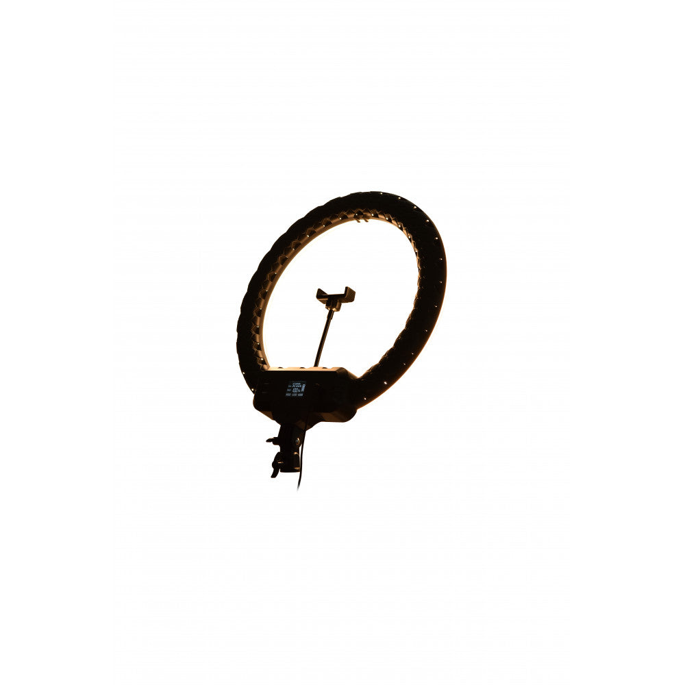 Лампа Кольцевая LED RL-19 Original 46 cm 18" | Remote I 3m cable with plug  I 3 holder I handle bag