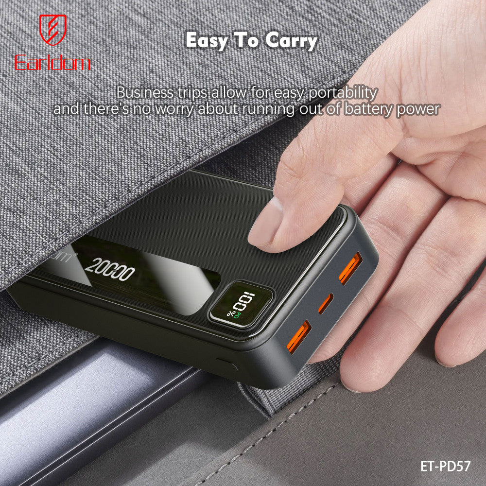Power Bank 20000 mAh — Earldom ET-PD57
