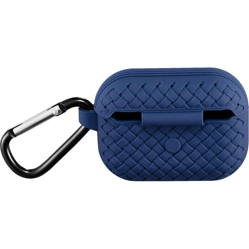 Airpods Case 1/2 Fabric Pattern — Midnight Blue