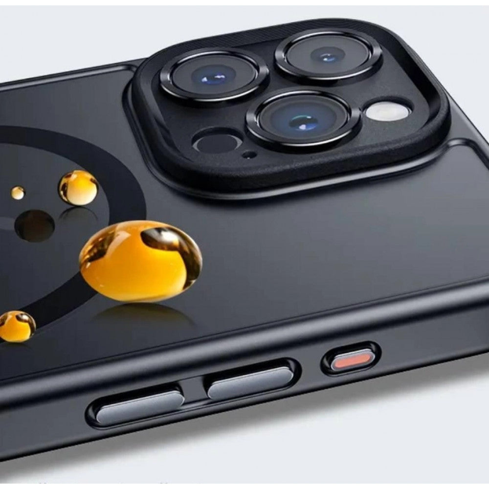 Накладка Чохли Rock Guard Anti-drop Series TPU Case with Magsafe iPhone 15 Pro Max — Titanium Grey