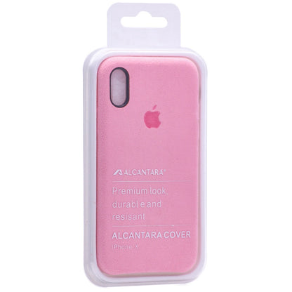 Alcantara Cover iPhone 7 Plus ; 8 Plus — Pink