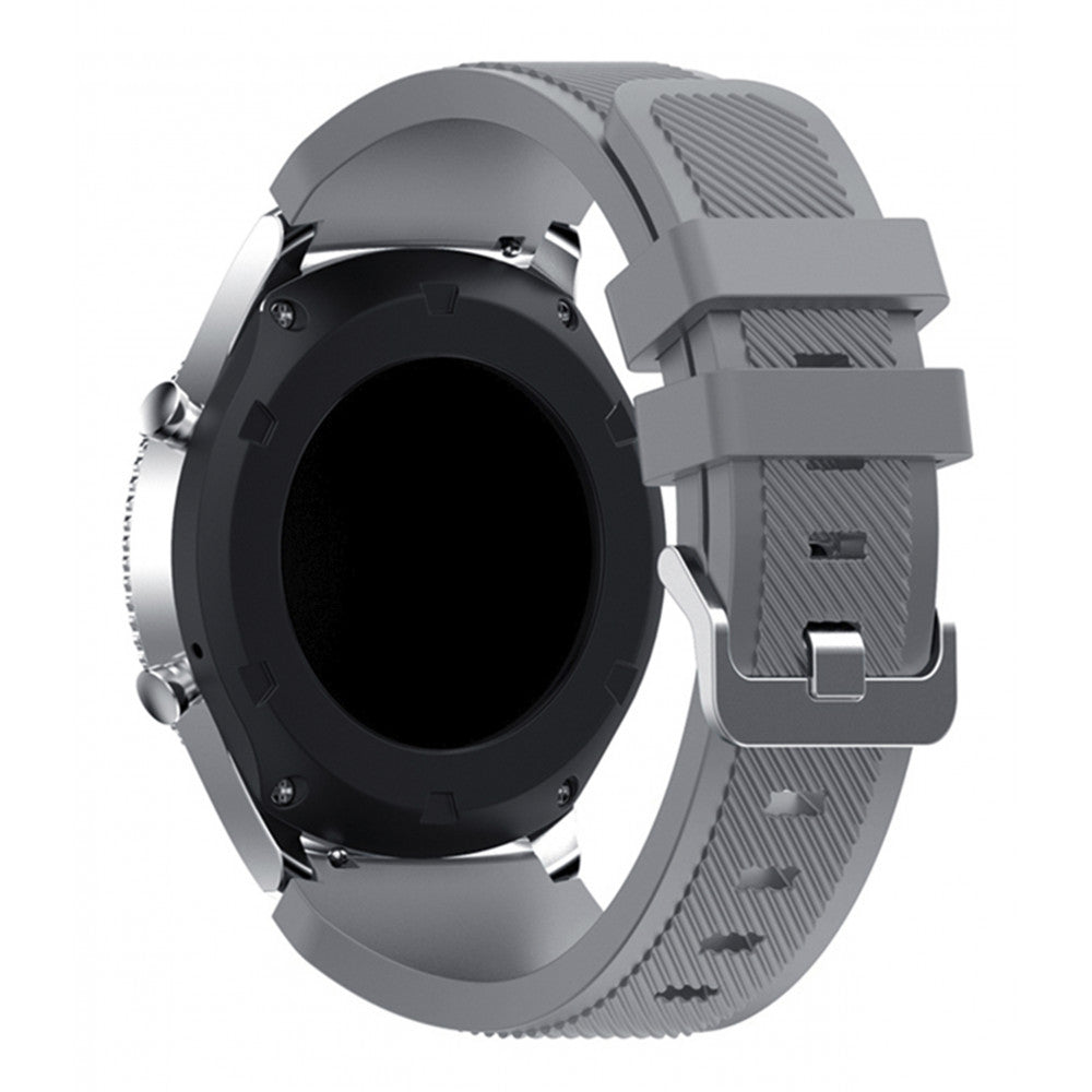 Ремінець Silicone Band Універсальний 22 mm — Gray