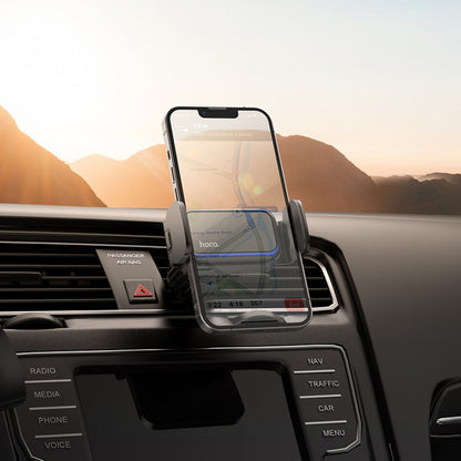 Car Holder Hoco CA201 smart electric — black