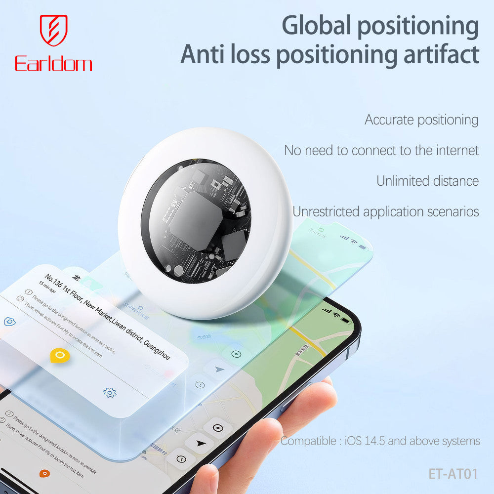 Брелок AirTag Earldom ET-AT01 GPS Tracker