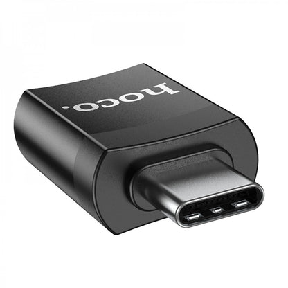 Adapter OTG USB C To USB — Hoco UA17  016 — Black