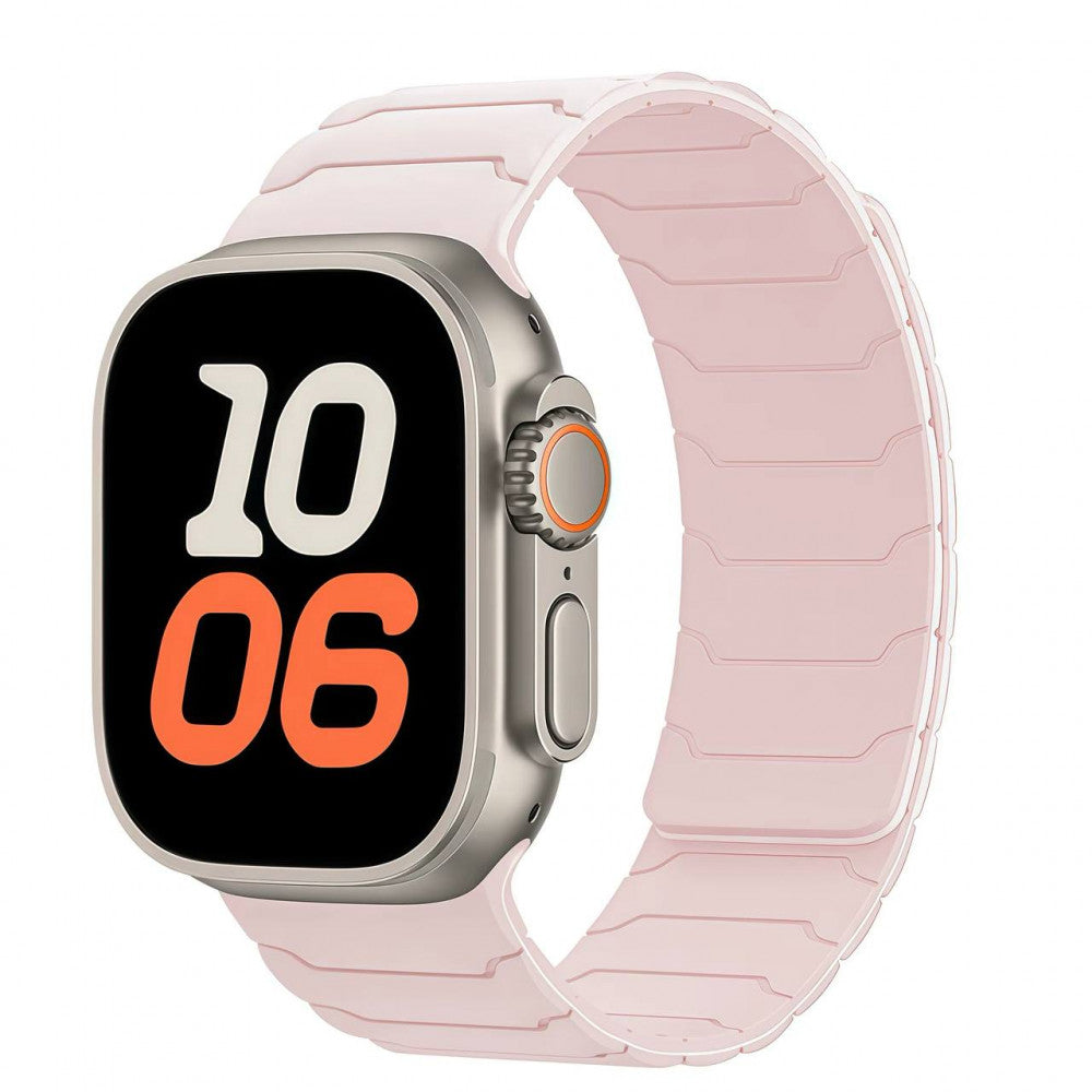 Ремінець Armor Magnetic Band — Apple Watch 38 mm | 40 mm | 41 mm — Pink Sand
