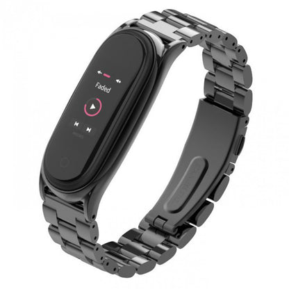 Ремінець Bead Design Xiaomi Mi Band 5 6 — Black