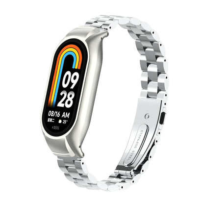 Ремінець Bead Design Xiaomi Mi Band 8 ; 9 — Silver