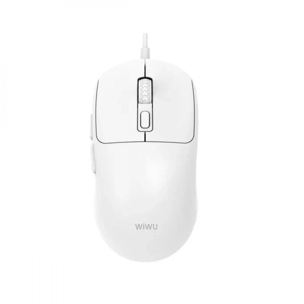 Проводная мышь WiWU WM111, USB — белая