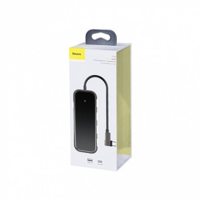 HUB USB C Baseus(CAHUB-EZ0G) Multi-functional HUB (Type-C to 4xUSB3.0+PD) — CAHUB-EZ0G Gray