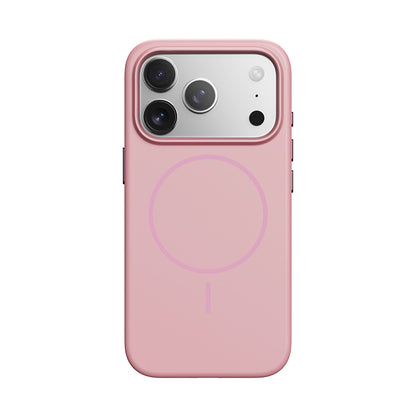 Rock Armor Matte Series TPU Case with Magsafe — iPhone 17 Pro — Pink