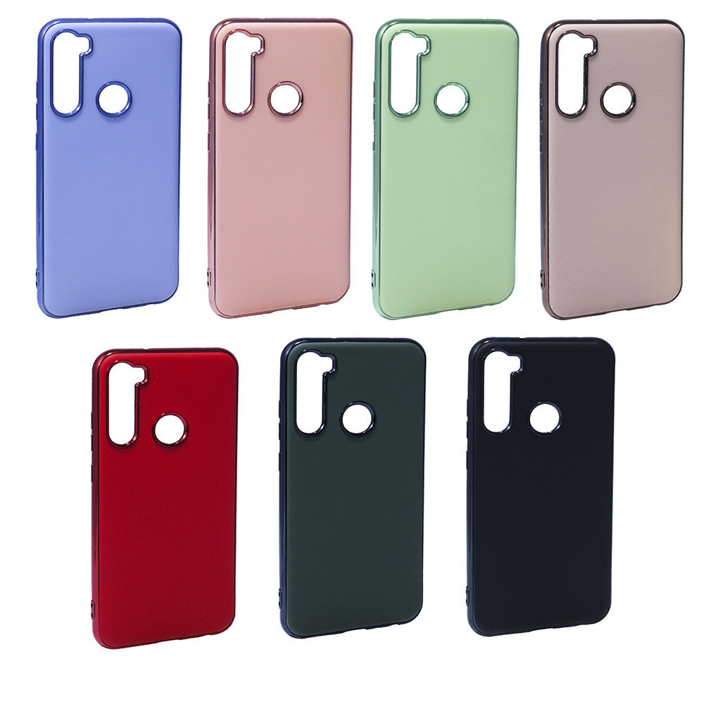 Matte Silcone Case Xiaomi Redmi Note 8 (No Logo) — Black