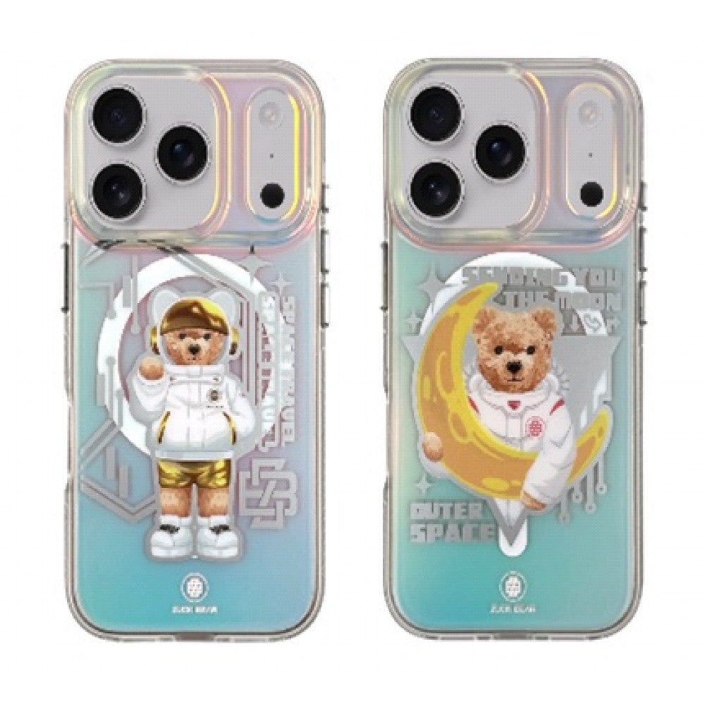 Polo Vallen Leather Case iPhone 17 Pro Max — Space Travel