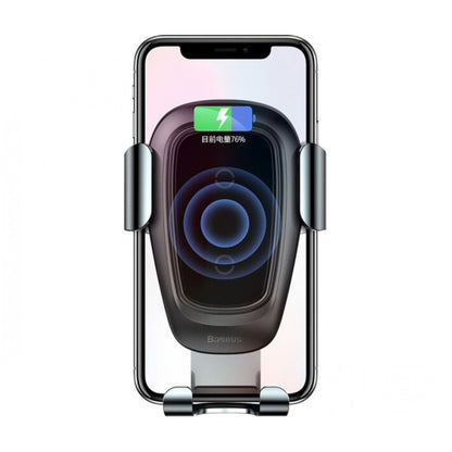 Автотримач розсувний на повітропровід з бездротовою зарядкою 10W (WXYL-B0A) — WXYL-B0A Tarnish