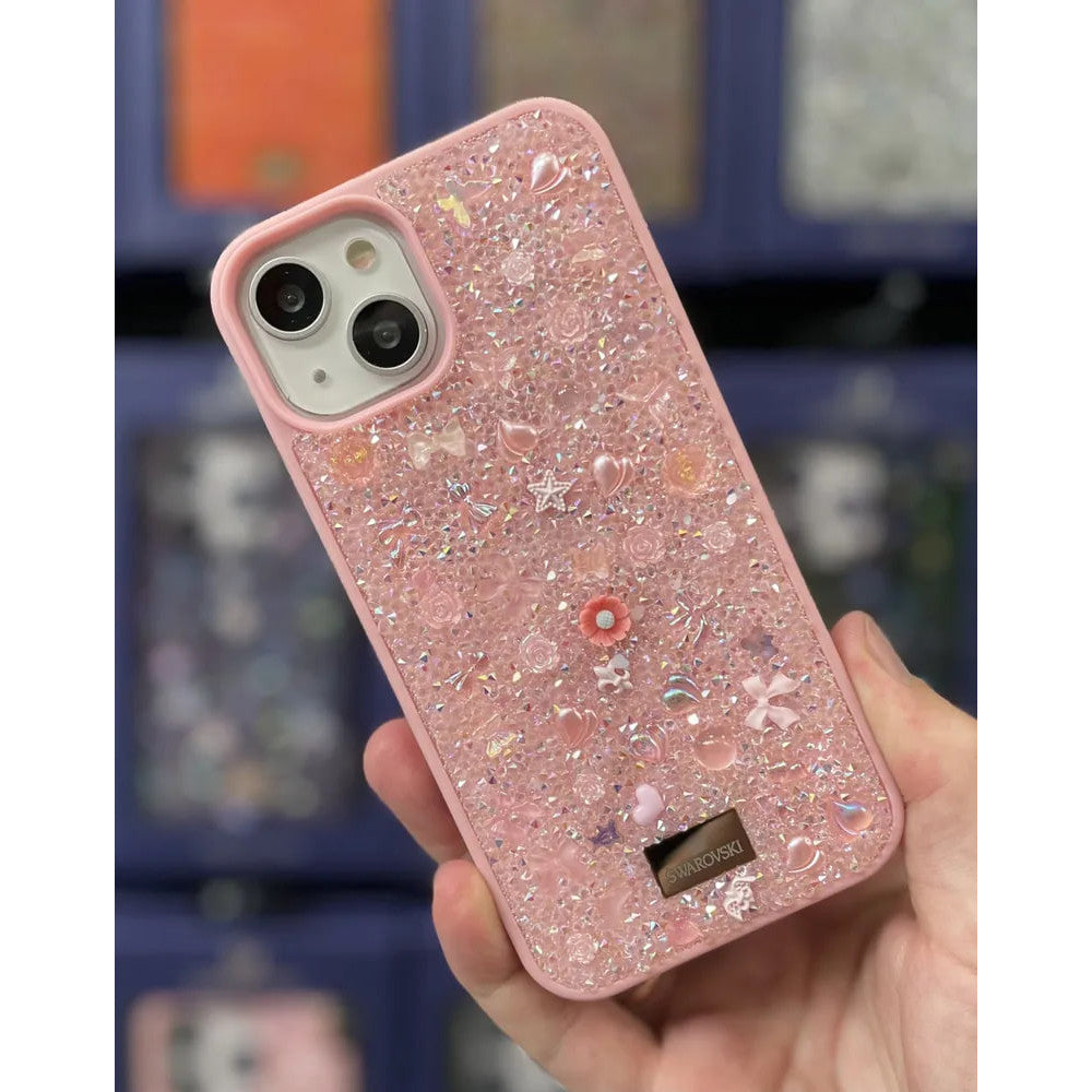 Bling World Swarovski TPU Case iPhone 15 Pro 