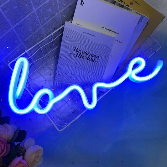 Ночной светильник — Neon Sign — Love / Heart