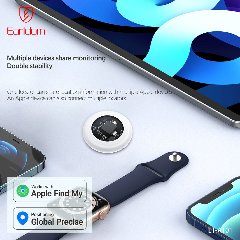 Брелок AirTag Earldom ET-AT01 GPS Tracker
