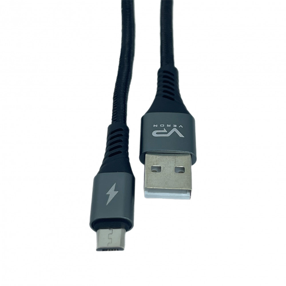 Кабель Micro 2.4A (2m) Veron NM09 Nylon