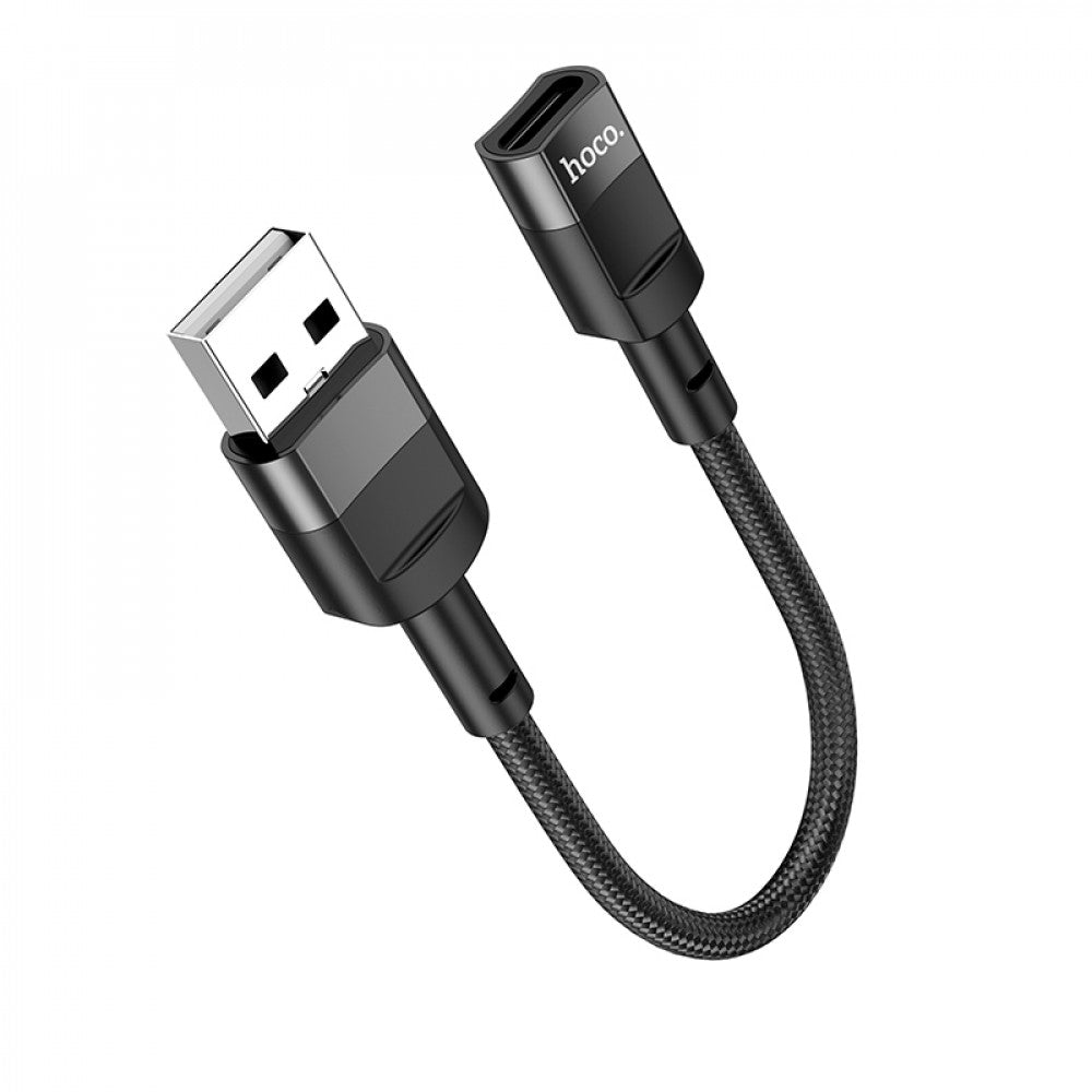 Adapter USB A To USB C — Hoco U107 — Black