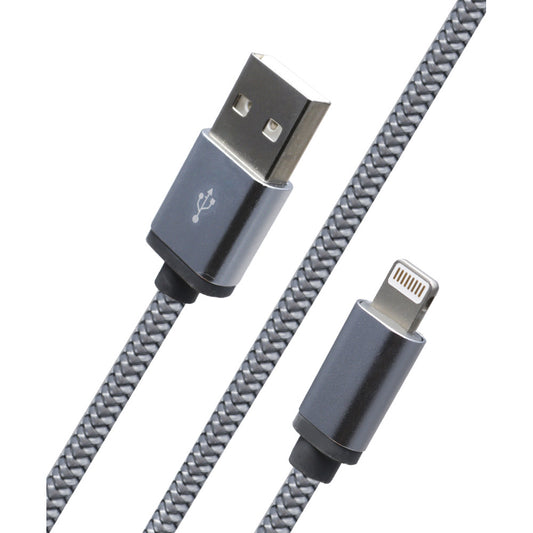 Кабель Lightning 2.4A (2m) Ldnio LS17 White