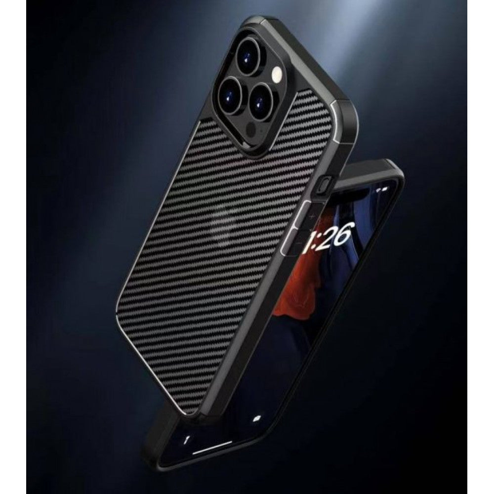 Накладка Чехлы Ipaky Carbon Fiber Case iPhone 15 Pro Max