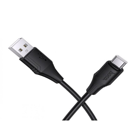 Кабель USB C 2.4A (1m) Hoco X124 — Black