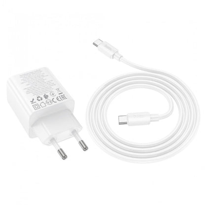 Home Charger | 20W | 2PD | 2U — Hoco N55  — White