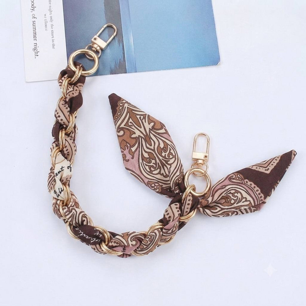 Шнурок на руку « Silk Scarf » — Brown