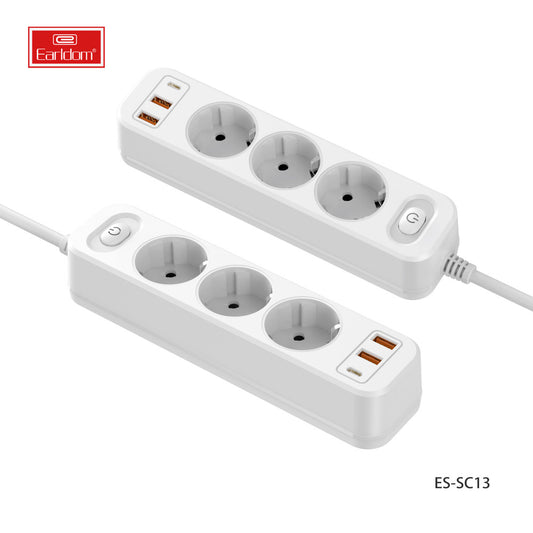 Фільтр живлення 2U | 3P | 1C — Earldom ES-SC13