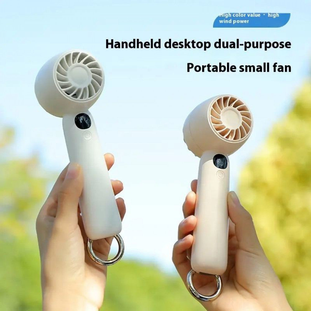 Портативный мини вентилятор WT-F08 ( L-08 ) White - 1200 mAh