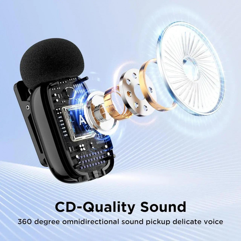 Беспроводной микрофон для телефона BOYA Mini-15