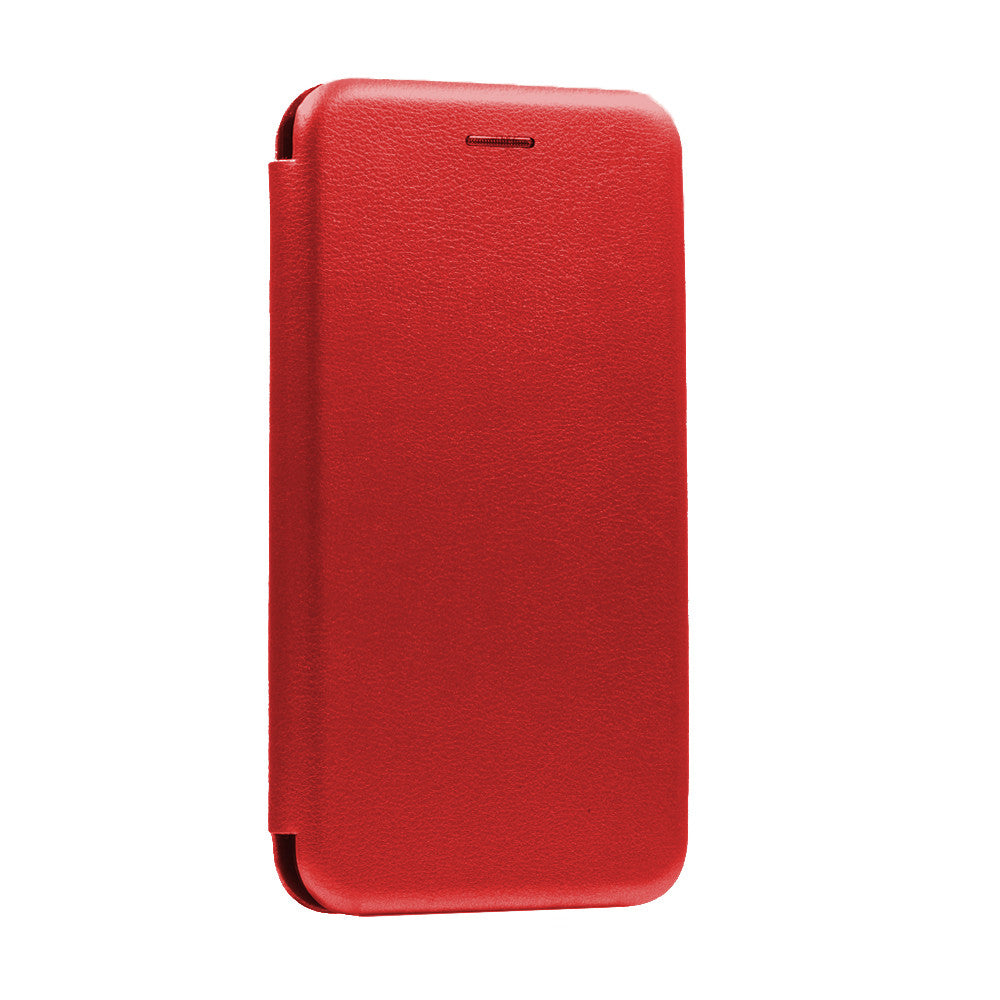 Leather Book Case Xiaomi Redmi Y3 — Red