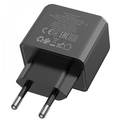 Home Charger | 30W | PD — Hoco CS15A — Black