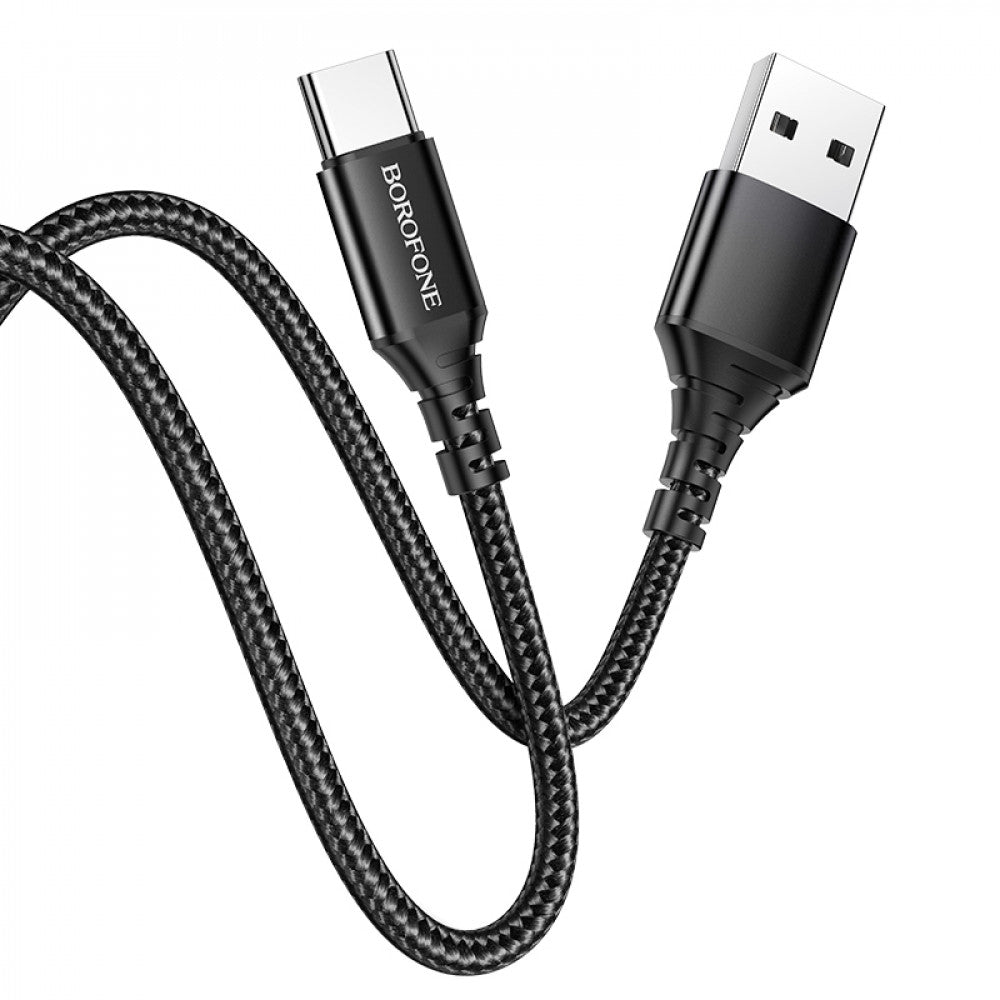 Кабель USB C 2.4A (1m) — Borofone BX54 — Black