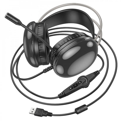 Gaming Headset — Hoco W109 Plus — Black