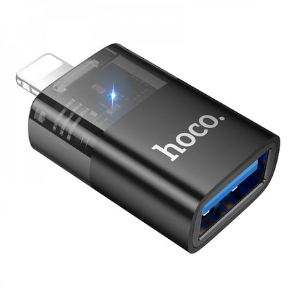 Adapter Lightning To USB 2.0 — Hoco UA36 — Black