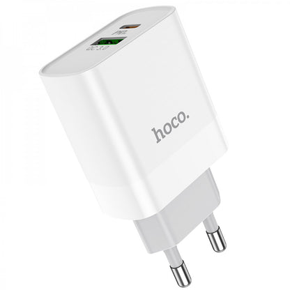 Home Charger 20W PD QC3.0 Hoco C80A — White