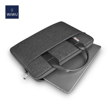 Сумка 15.6"  (16.2") — WiWU Minimalist Laptop Bag — Black