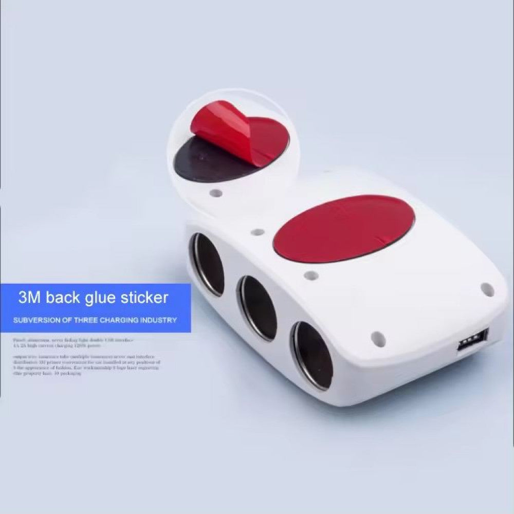 Розгалужувач прикурювача 3S 2.1A 2U 538