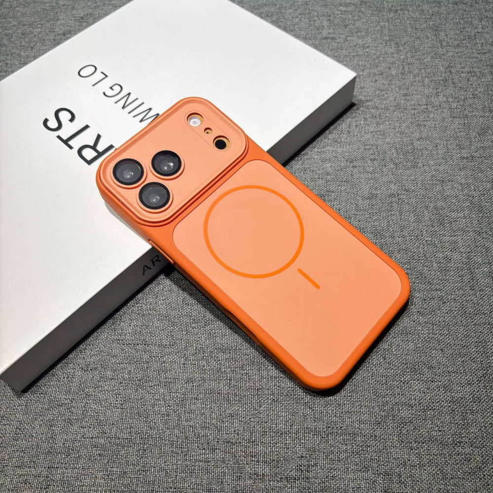 Full camera armor Case With MagSafe — iPhone 13/14  — Orange