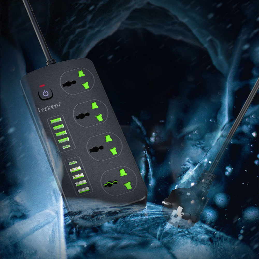 Фільтр живлення 8U | 4P | 2C — Earldom ES-SC11