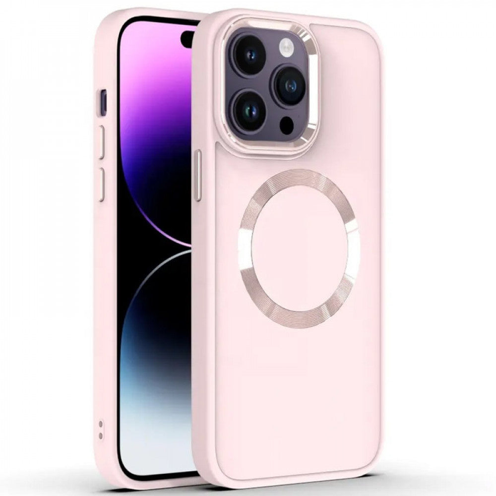 Metal Style Case with MagSafe — iPhone 11 — Pink