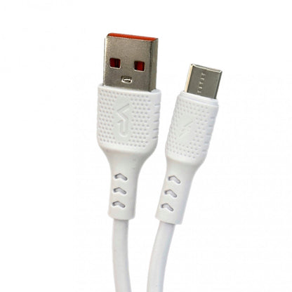 Silicone Cable USB C 2.4А (1m) Veron TC03 W/P