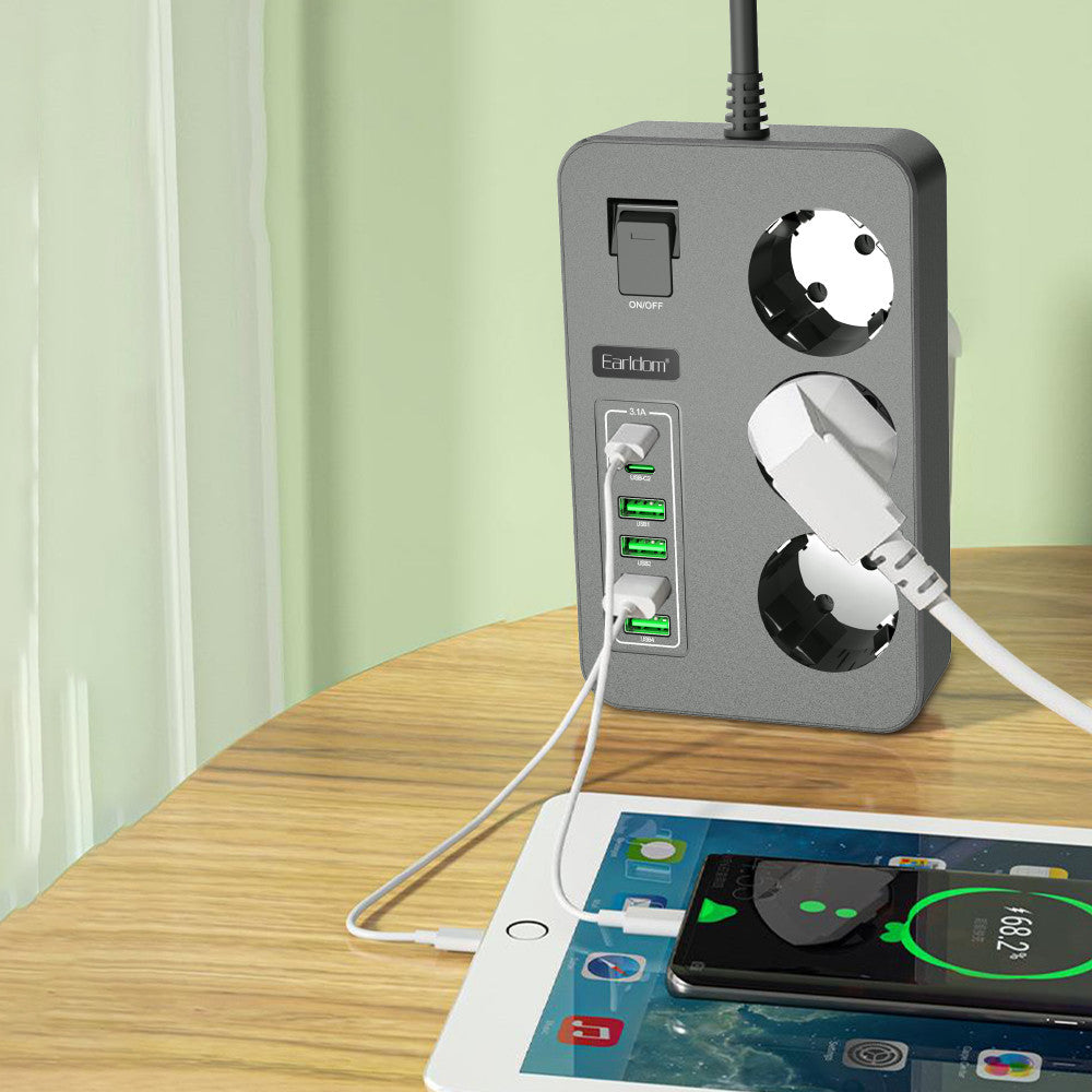 Фільтр живлення 4U | 3P | 2C — Earldom ES-SC14