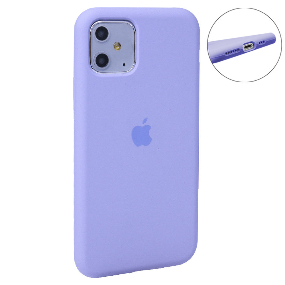 Original Silicone Case Full Size iPhone 11 - Neon Piink