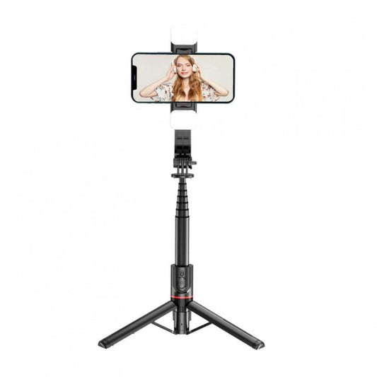 Monopod Tripod L12D | Front and rear fill light reinforcement bracket Bluetooth tripod selfie stick¶ (1085mm)