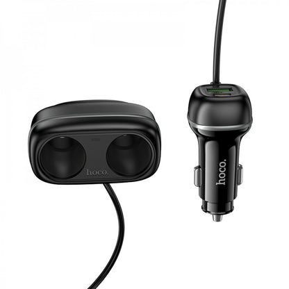 Разветвитель прикуривателя | 2S | 1P | 1U — Hoco Z59