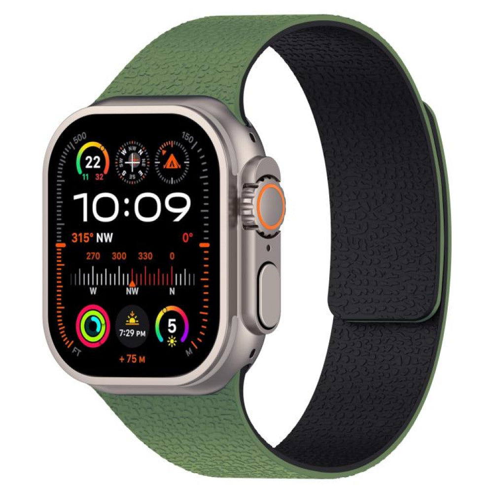 Ремінець Magic Silicon — Apple Watch 42 mm | 44 mm | 45 mm | 49 mm — Midnight Blue